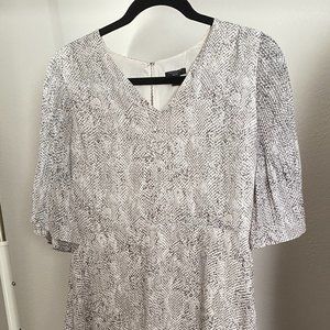 Snake Printed Dress